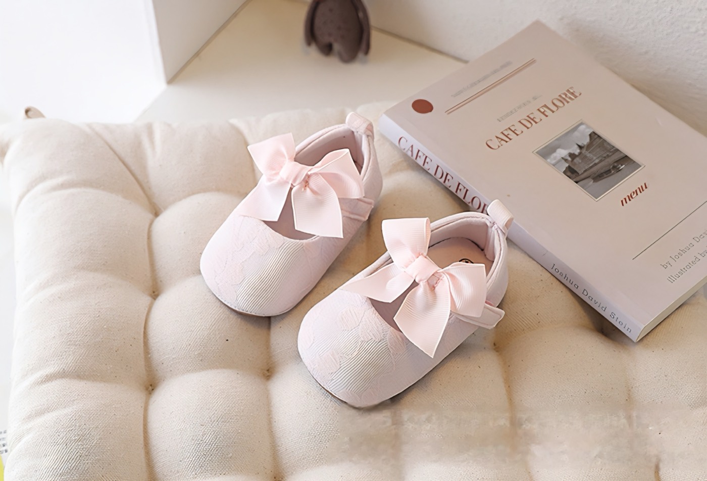 Soft Emboidered Pink Ballerina 