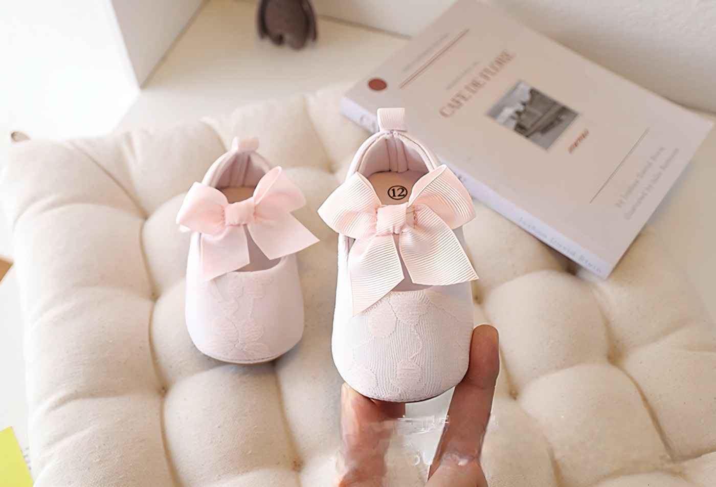 Soft Emboidered Pink Ballerina 
