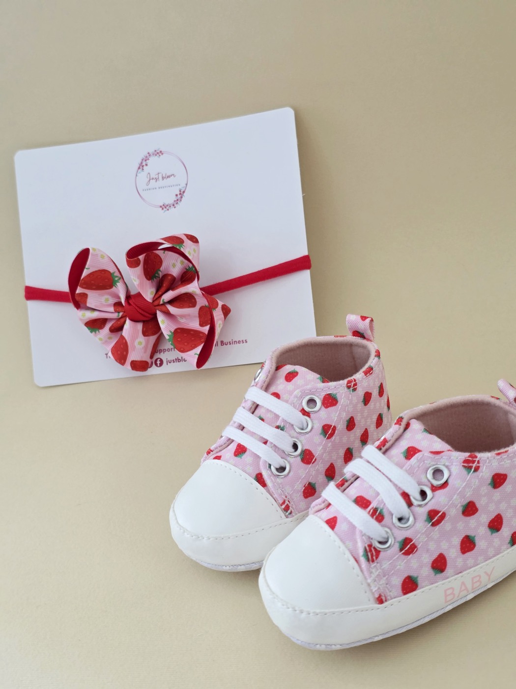 The strawberry kisses converse