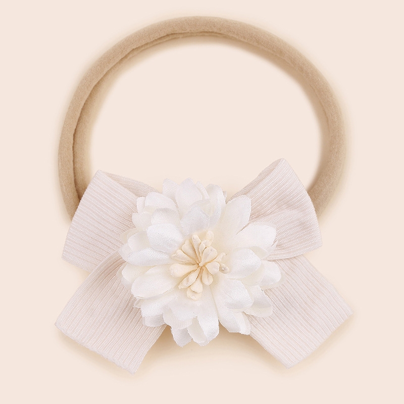 Offwhite thin baby headband Set 