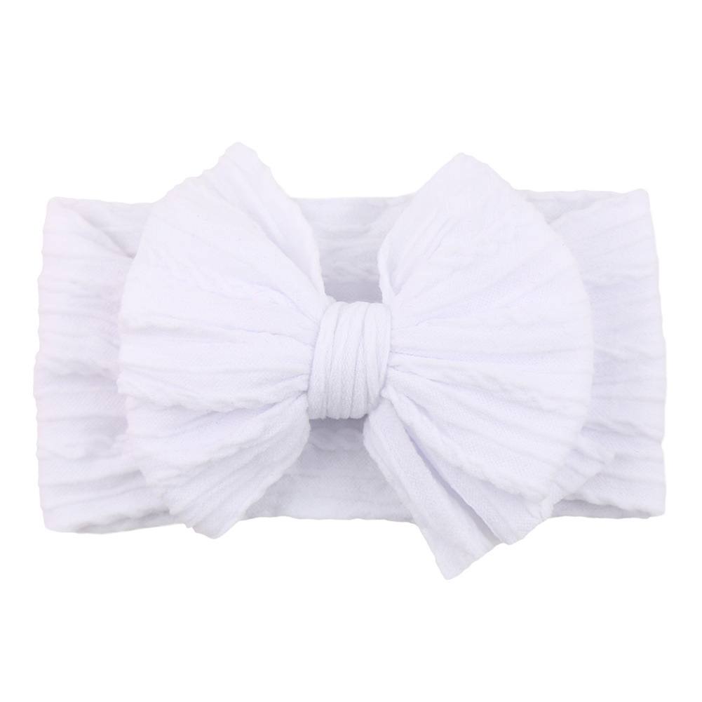 Patterned Big Bow Baby Headband 