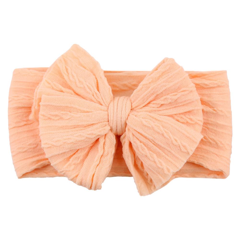 Patterned Big Bow Baby Headband 