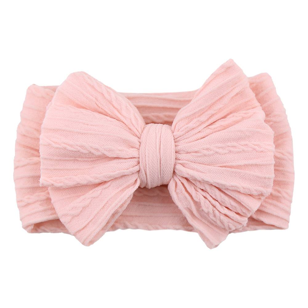 Patterned Big Bow Baby Headband 
