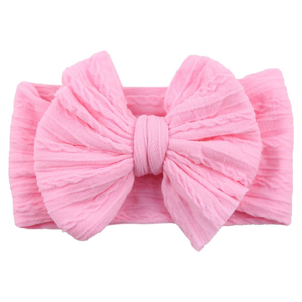 Patterned Big Bow Baby Headband 