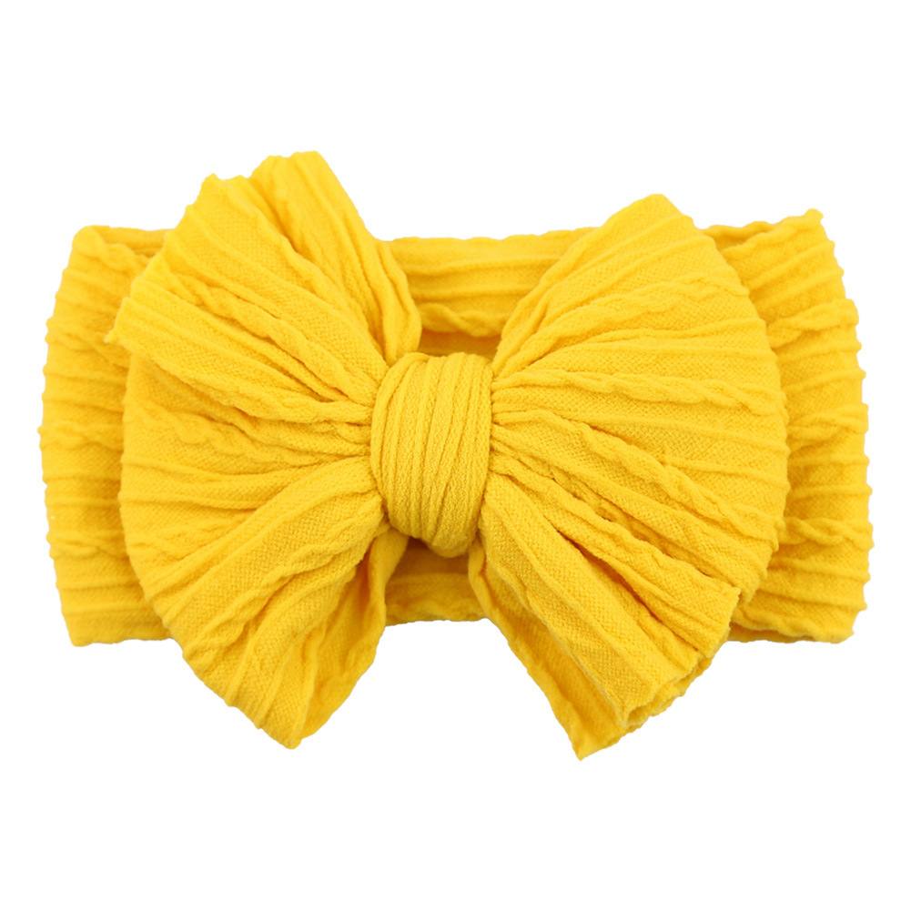 Patterned Big Bow Baby Headband 