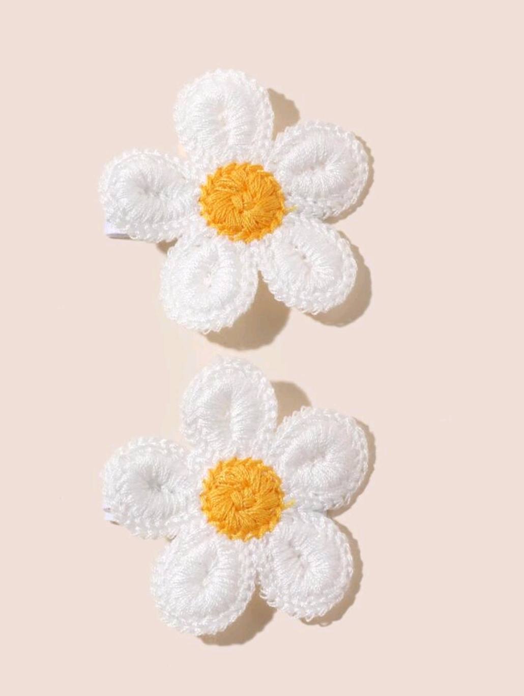 2pcs Daisy Hair clip
