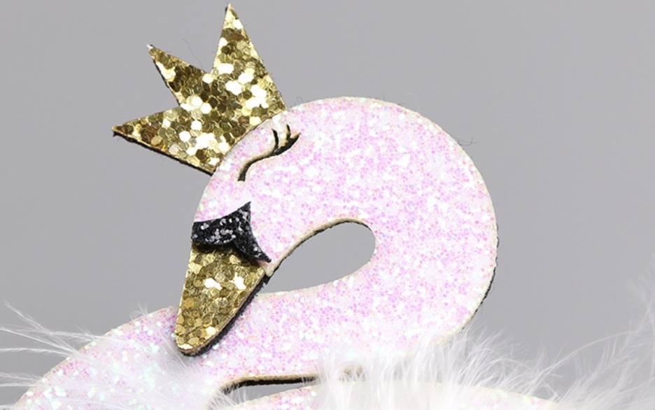 1pc Swan Hair Clip 