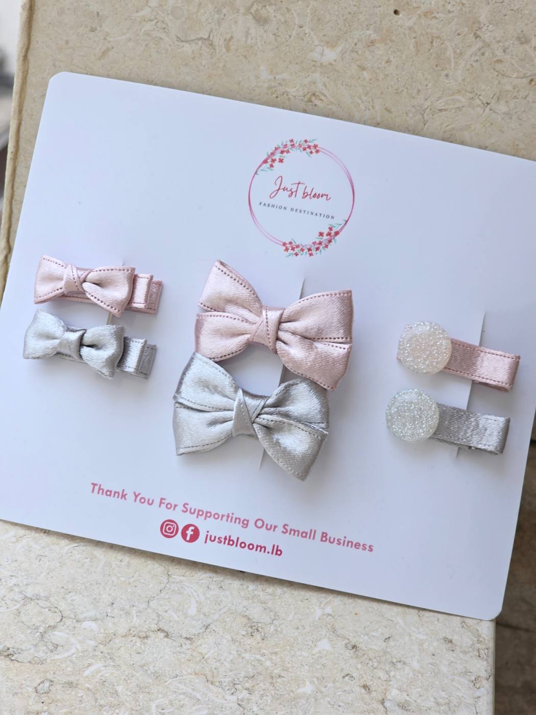 2pcs Pixie Dust Mini Hair Clip Sets