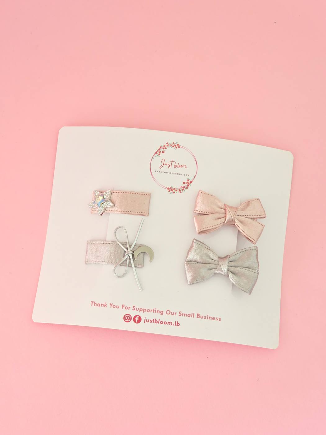 2pcs Pixie Dust Mini Hair Clip Sets