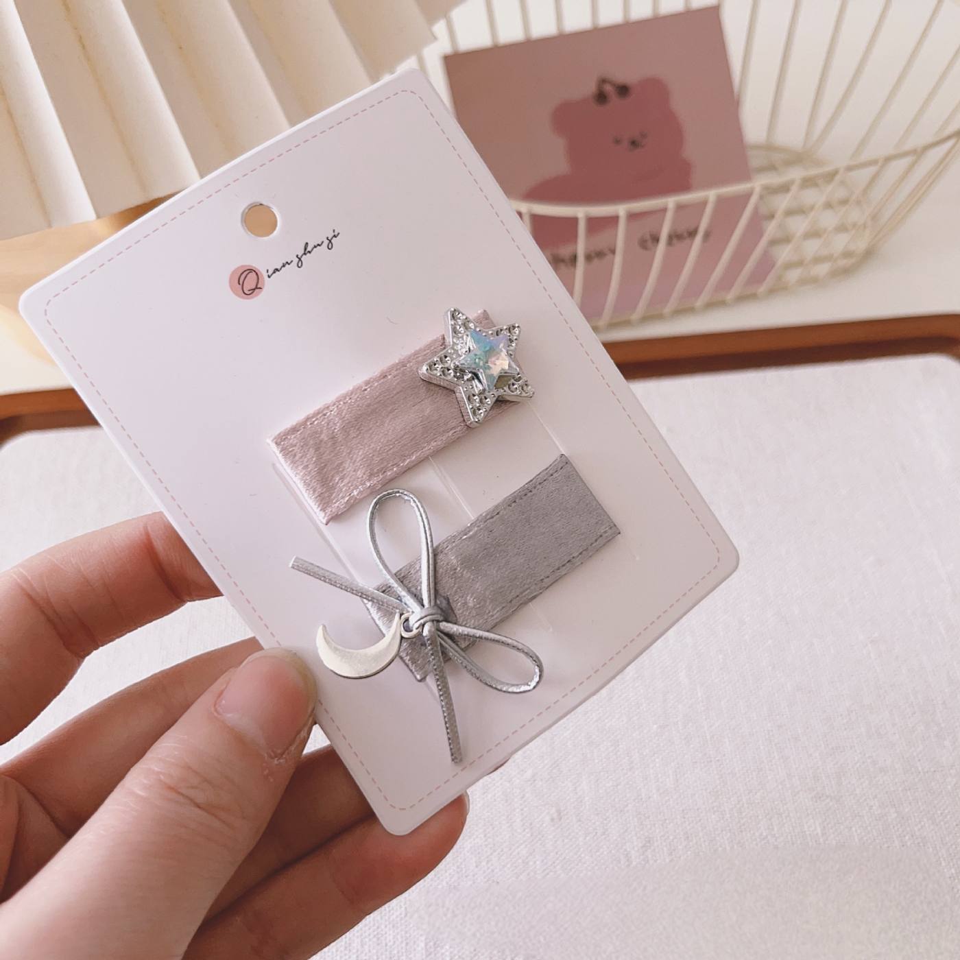 2pcs Pixie Dust Mini Hair Clip Sets