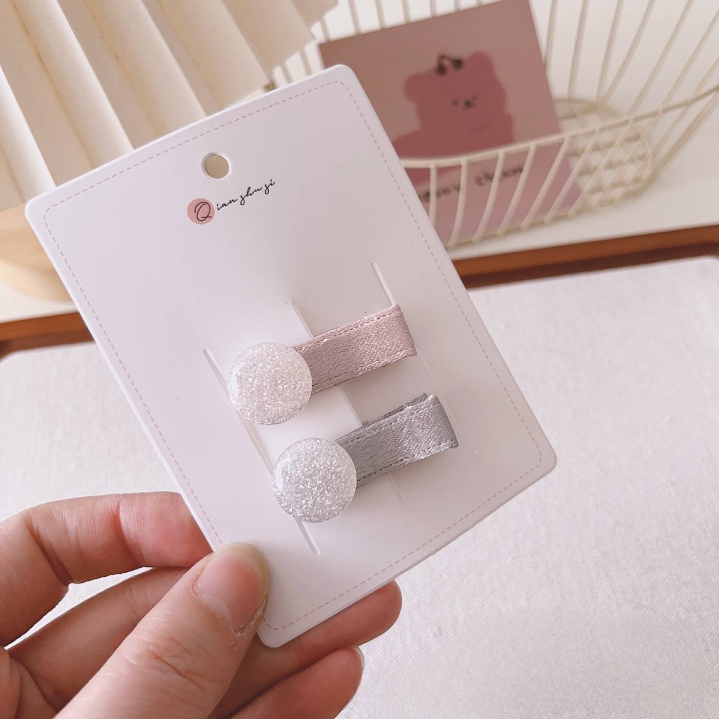2pcs Pixie Dust Mini Hair Clip Sets