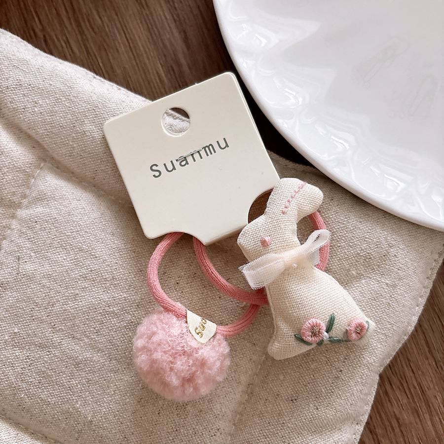 2pcs Buttercup Bunny Hairs Ties