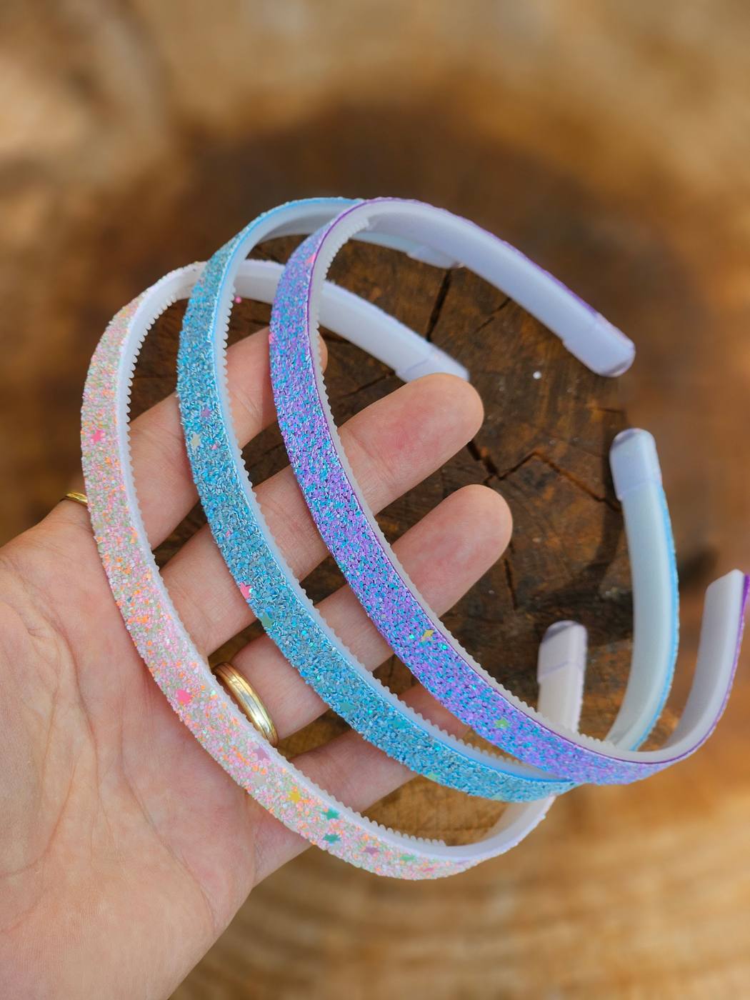 1pc Glittery Everyday Head Band 