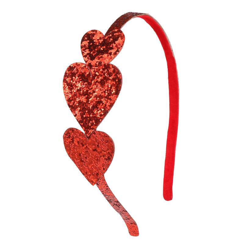1pc Red Hearts Girls Head Band 