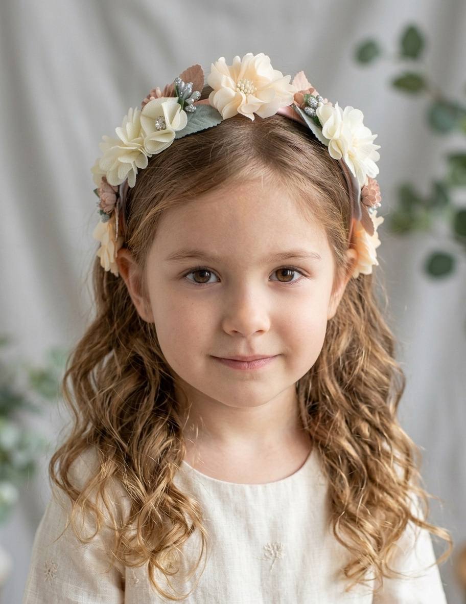 1Pc Big Florals Girl's Head Band 