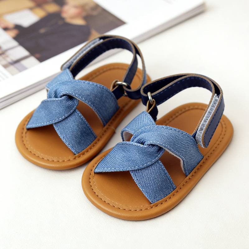 Jeans Soft Baby Sandals 