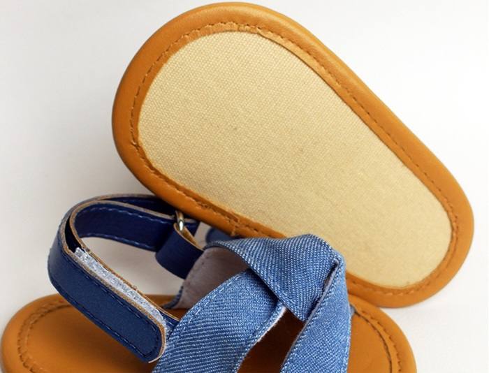 Jeans Soft Baby Sandals 