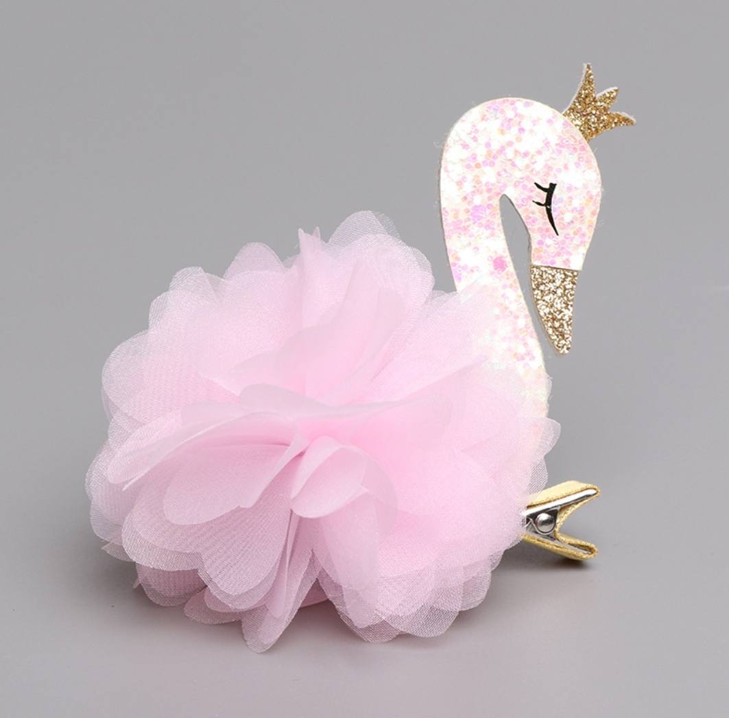 1pc Swan Hair Clip 
