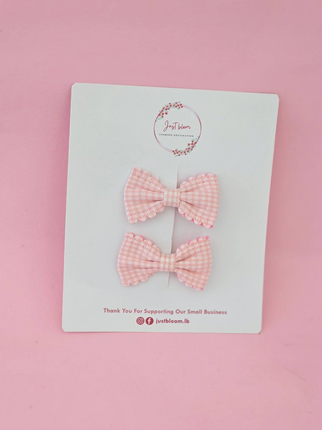 42pcs Squared Bow Hair Clip 