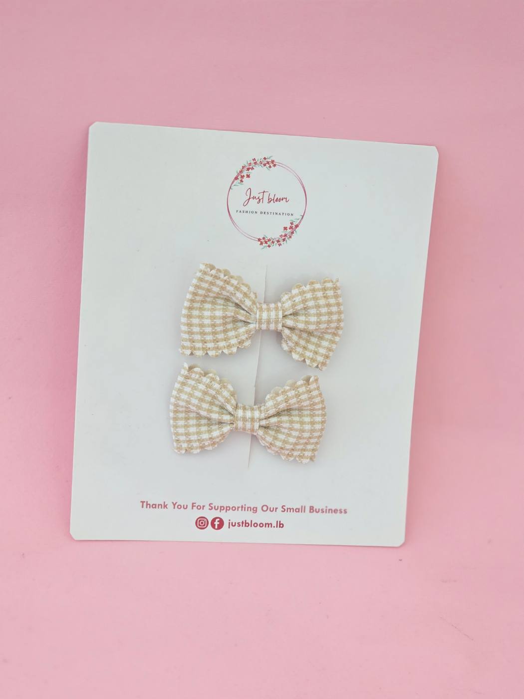 42pcs Squared Bow Hair Clip 