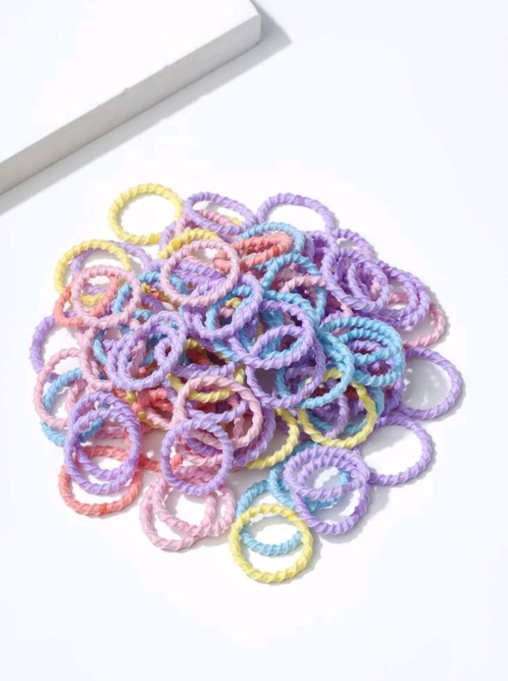 100pcs Spiral Mini Hair ties