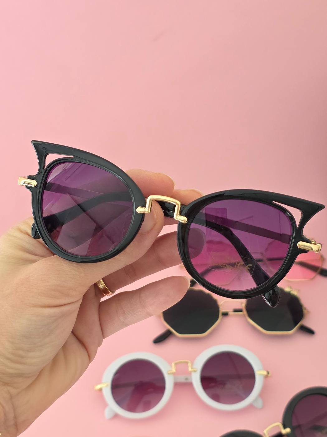 1pcs Cat Eyes Sunglasses 