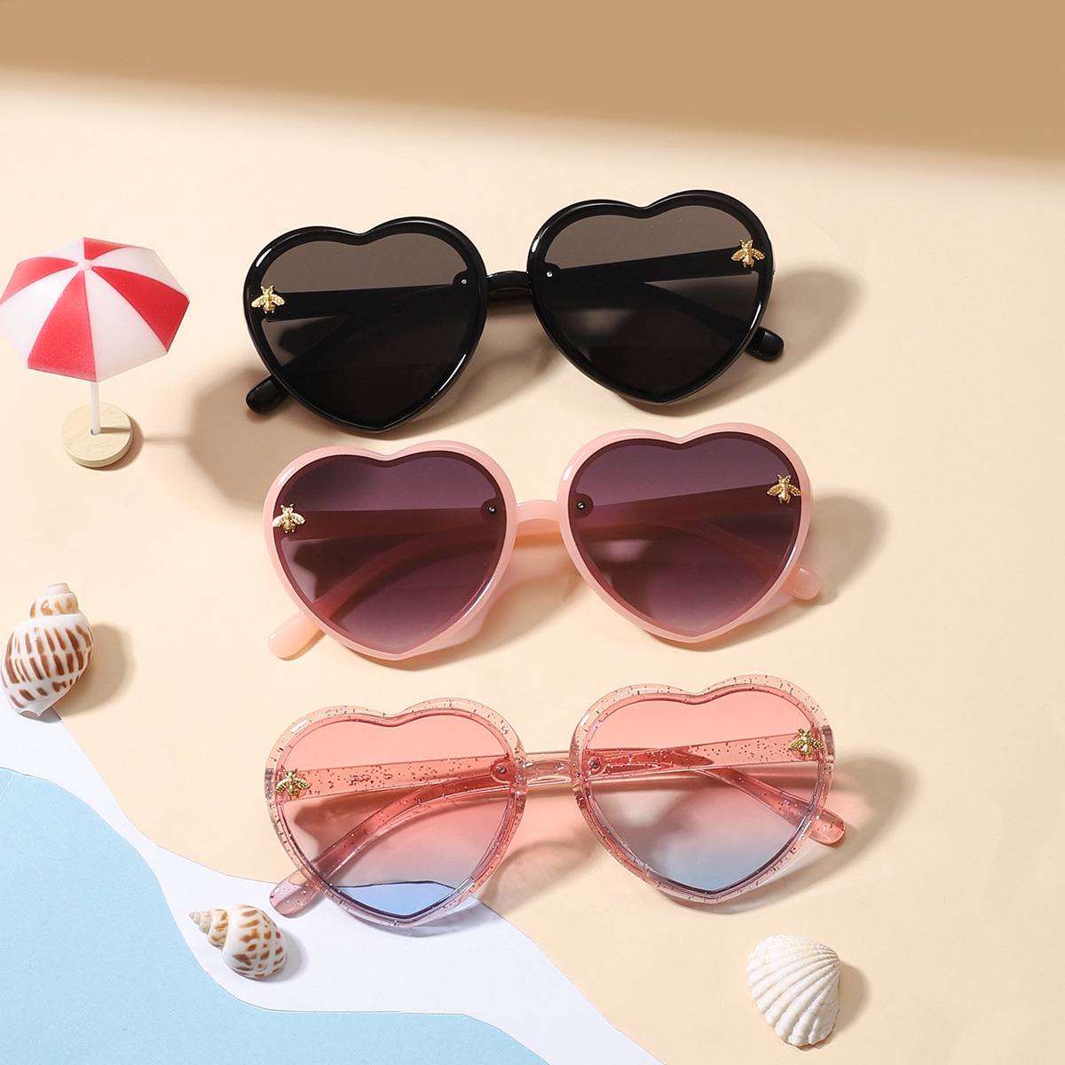 1pc Heart Sunglasses 