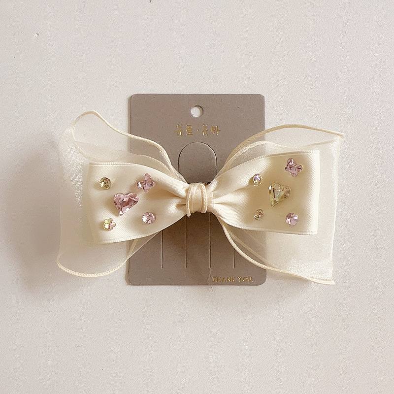 1pc Star Dust Bow Hair Clip 