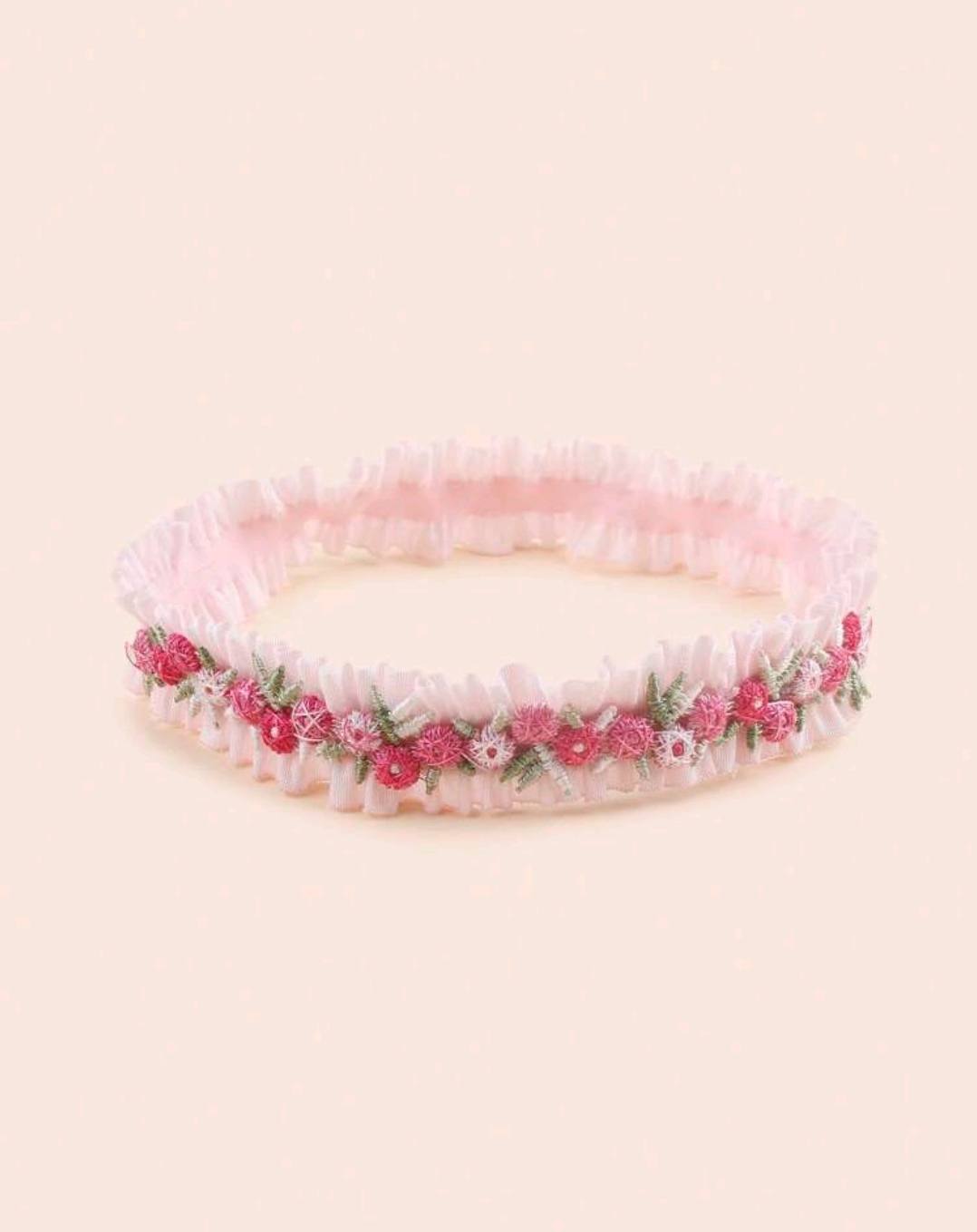 1pc Pink Baby Headband set