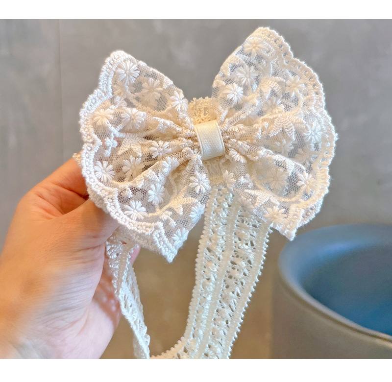 1PC BIg Bow Lace Headband 