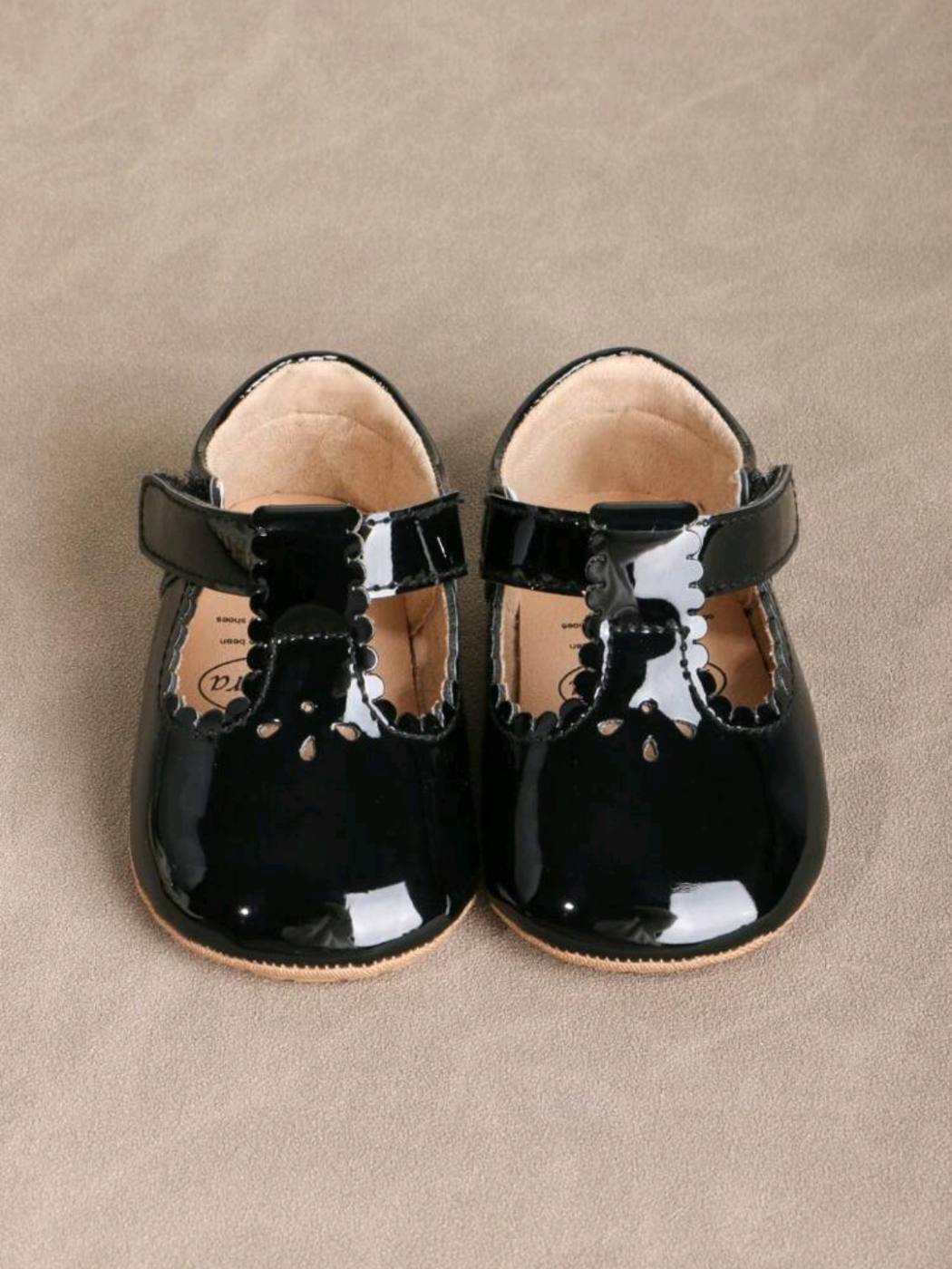 Shiny Black Newborn Ballerina 